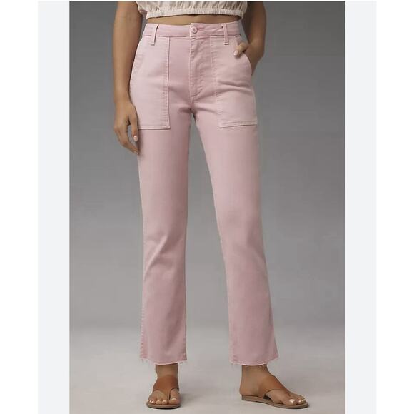AMO Denim - Amo Denim Easy Army Trouser Pants Pink Size 25